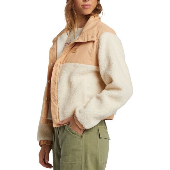 NWT Billabong Lost Trails Jacket Small White Cap - Picture 3 of 9